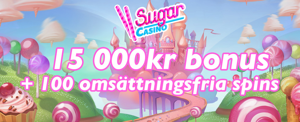 Sugae Casino utan bonuskod - hämta 100 omsättningsfria spins