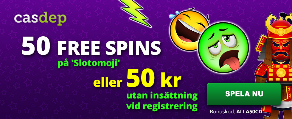 Casdep casino bonuskod - ange casino koden ALLA50CD och njut av ett gratis erbjudande!