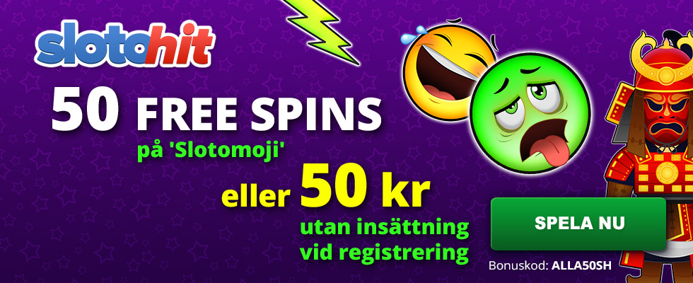 Slotohit casino bonuskod - Ange ALLA50SH och njut av ett gratis erbjudande vid registrering