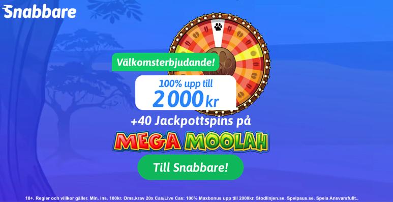 Snabbare Casino bonuskod